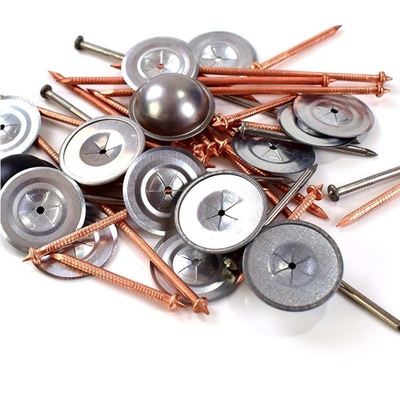comprar 12Ga 14Ga Construcción marina Pinos de soldadura de punta por encima de la cabeza Pinos de soldadura de cubierta de caída online manufacture