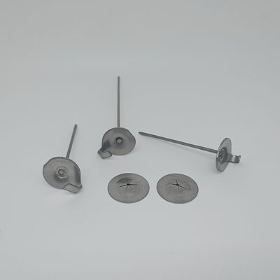 Buy Zinc Plated HVAC Insulation Duct Liner Pins With Smooth Shank Cup Head Type online manufacture