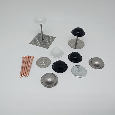 satın al Alüminyum yalıtım kubbe şeklindeki yıkayıcılar Cam yün yalıtım iğne kubbe yıkayıcı online manufacture