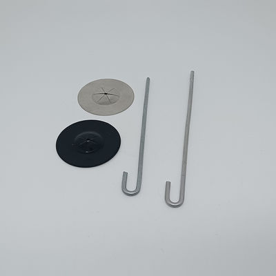 Beli Daya tahan Isolasi Elektroforetik Hitam J Hook Untuk Panel Surya Pemasangan Barbed Wire online manufacture