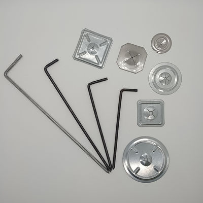Buy ISO9001 200mm L Shaped Wall Anchors Welding Self Locking Pressure Plate online manufacture