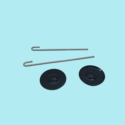 buy Aluminum Solar Panel Exclusion Clips with Self Locking Washer and J Hook 4.7inch Black for Pest Control online manufacture