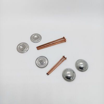 comprar M3*60 Pinos aislantes de soldadura de rodillos de acero Tipo de clavos de tapa con cabeza con cápsula para sistemas marinos y de construcción Envasado en cartón online manufacture