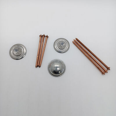 주문 3mm X 200mm 강철 구리 코팅 플랜지 헤드 스터드 용접 패널 핀 산업 등급 부드러운 생크 단열재 부착용 online manufacture