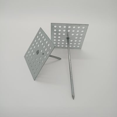 Perforated Insulation Hangers, External Wall Insulation Pins, External Wall Insulation Fasteners Fixing Rock Wool or Glass Wool