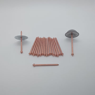 Steel Insulation Stud Welding Pins Cap Nail Type With Cupped Head Style For Carton Packed
