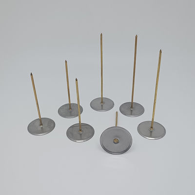 HVAC Systems Parts Cuphead Weld Pins Insulation Fastener For Glass Wool