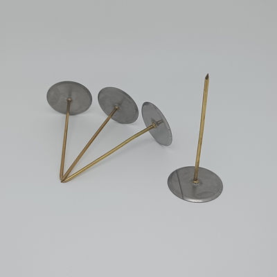 Duct Wall 30mm 35mm Cup Head Weld Pins Are Used For Fastening Fiberglass Duct Liner