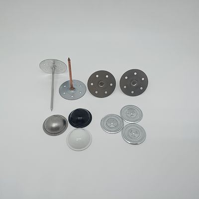 Galvanized Metal Insulation Stick Pin Adhesive Fixing Fire Resistant Anchor With Holes