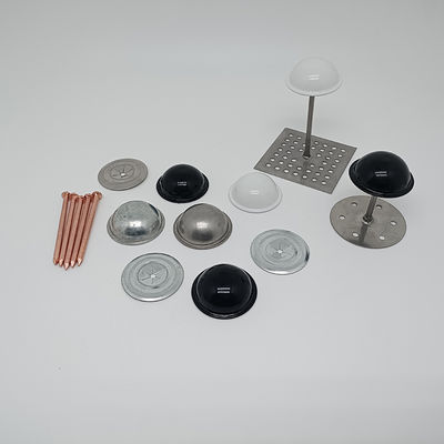Polishing Dome Cap Washer with Aluminum or Stainless Steel Cap for Insulation Fixing