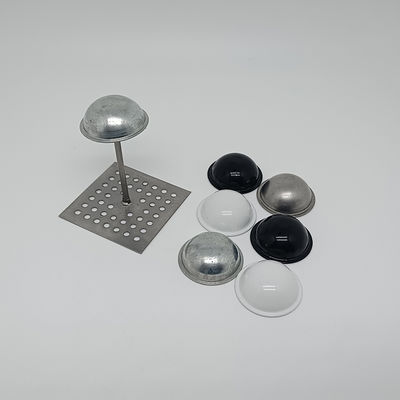 Galvanized Steel Insulation Dome Caps Washers to Cover Insulation Pins in Soundproofing Works